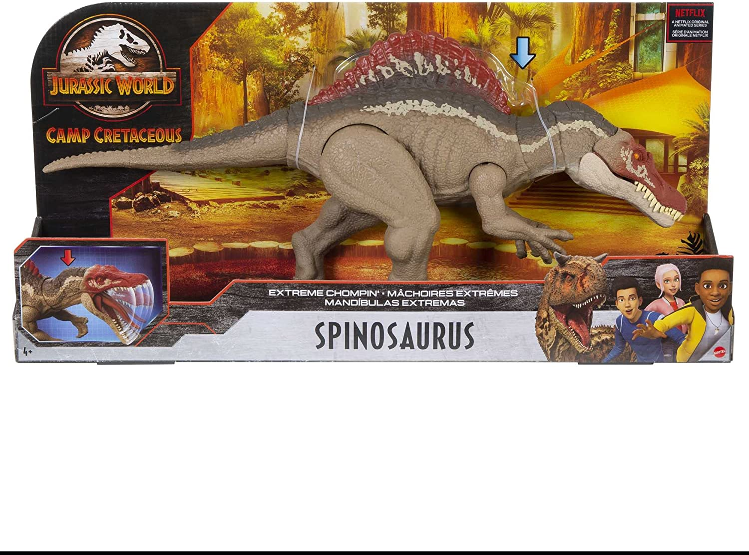 Jurassic World Extreme Chompin' Spinosaurus Dinosaur Action Figure Toy