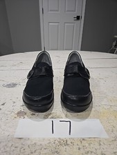 Alegria Holli Spiffy Black Loafers HOL-695 Women's Black 39-9 Leather