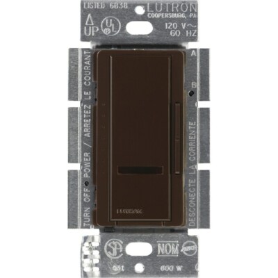 Lutron MIRLV-600M-BR Maestro 450W Multi-Location Low Voltage IR Dimmer, Brown