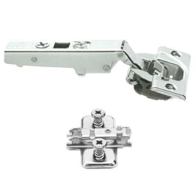 Blum Hinges Soft Close Clip Top 71B3550 & Mount 110 Degree Overlay + Screws
