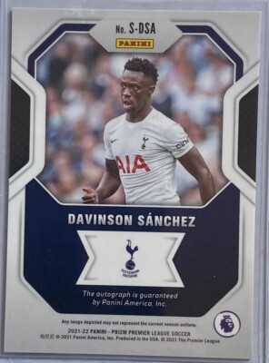 2021-22 Panini Prizm Premier League Signatures Auto DAVINSON