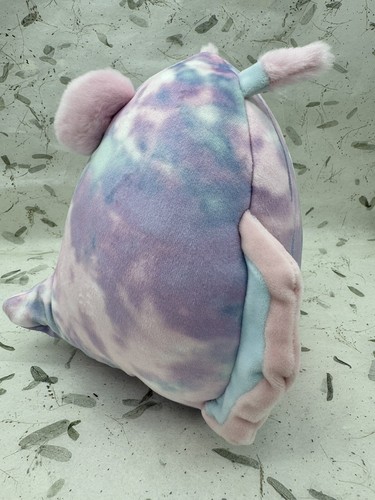 Squishmallow 7.5 - 8" Dottie Sea Slug Pastel Tie Dye Winged Sea Life Plush BNWT - 第 4/10 張圖片