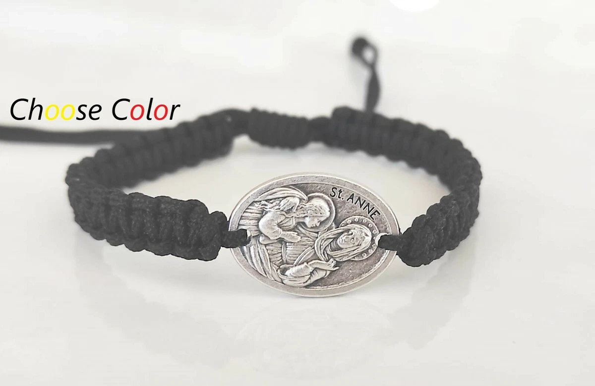 St Anne Bracelet Patron Saint of Expectant Mothers New Mother St