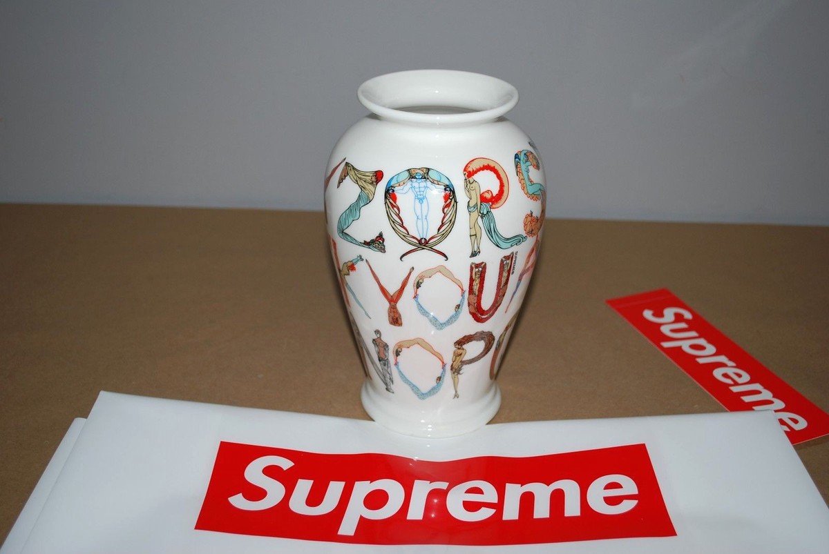 Brand New Supreme ABC Alphabet Vase SS18 - AUTHENTIC | eBay Brand New Supreme ABC Alphabet Vase SS18 - AUTHENTIC | eBay