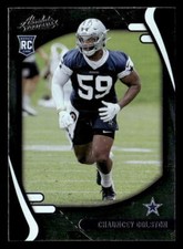 Chauncey Golston 2021 Panini Absolute Rookie Card #192 Dallas Cowboys