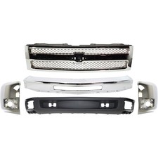Grille Assembly Kit For 09-13 Chevrolet Silverado 1500 With Bumper Valance Front Grille Assembly Kit For 09-13 Chevrolet Silverado 1500 With Bumper Valance Front
