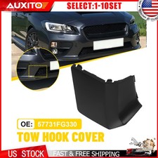 Front Bumper Tow Hook Cover For 2011-14 Subaru Impreza Wrx Sti 57731fg330 1-10x