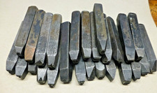 26 pcs Vintage Cadillac  McBride Detroit (majority)  Hoggson  Steel Punch Stamp