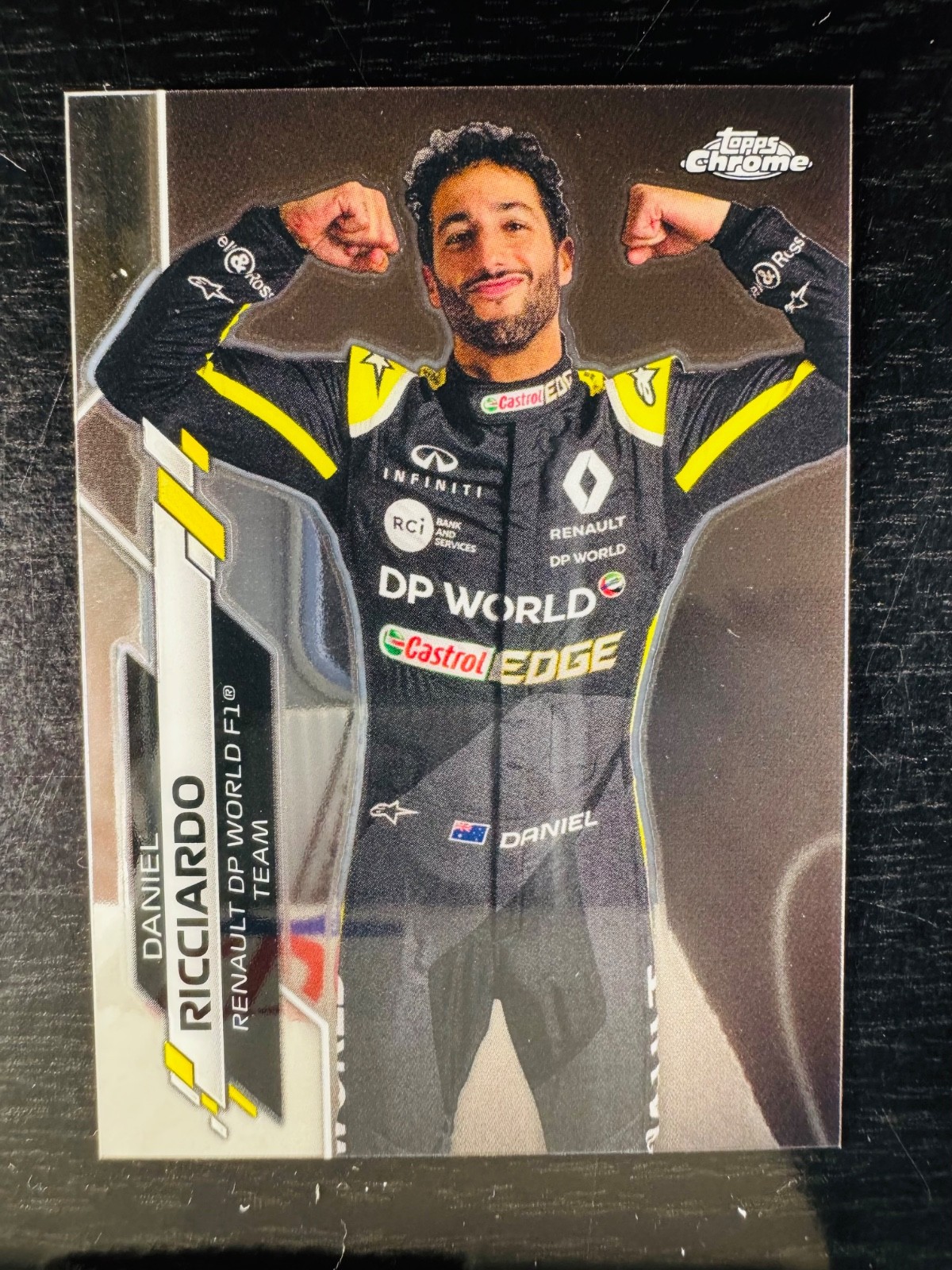 2020 Daniel Ricciardo Topps Chrome #9 F1 Formula 1
