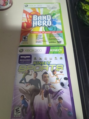 Kinect Sports And Band Hero Xbox 360