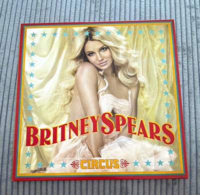 Britney Spears   Circus LP Vinyl Schallplatte Transparent Coloured 2008 Jive