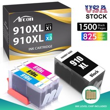 4pk Ink Cartridges for HP 910XL OfficeJet Pro 8022e 8028e 8035e 8015e 8034e