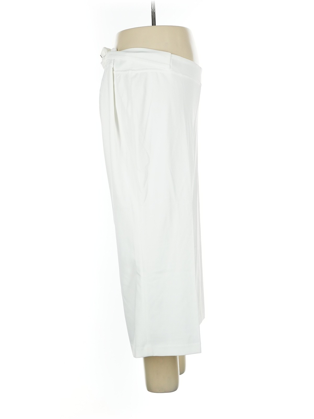 NWT Calvin Klein Women Ivory Casual Pants 1X Plus thumbnail 3
