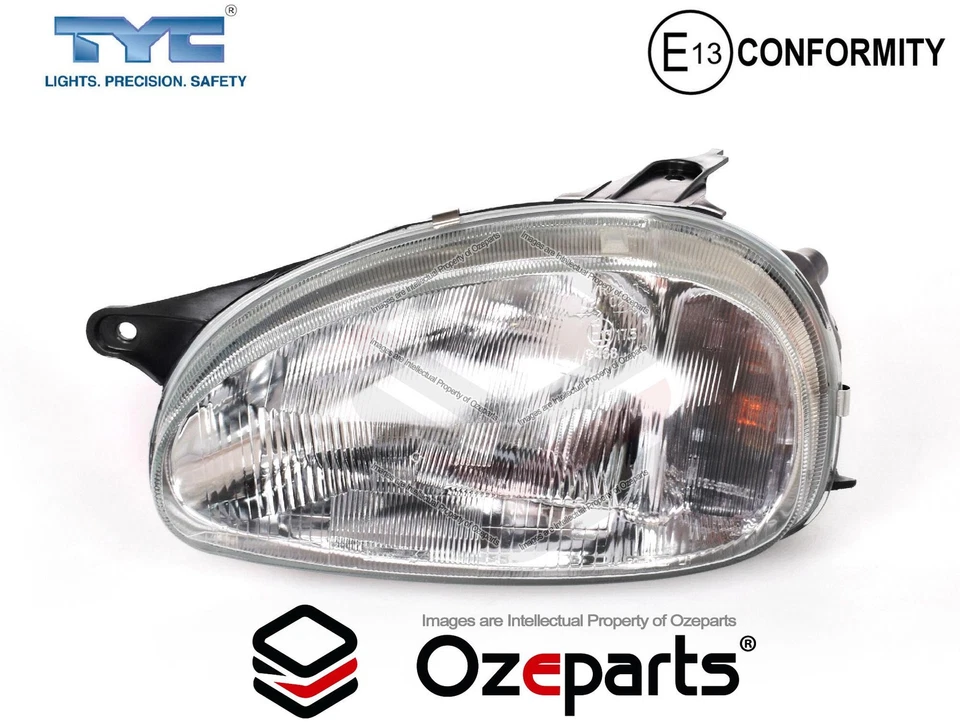 TYC Pair LH+RH Head Light Lamp For Holden Barina & Combo SB 1994-2001 - image 4 of 4