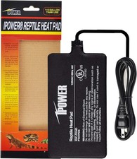 iPower Reptile Heat Pad 4W Under Tank Terrarium Warmer 4x7 Inch