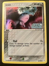 Aron 44/100 Pokemon EX Crystal Guardians 2006 Reverse Holo Stamped LP on eBay