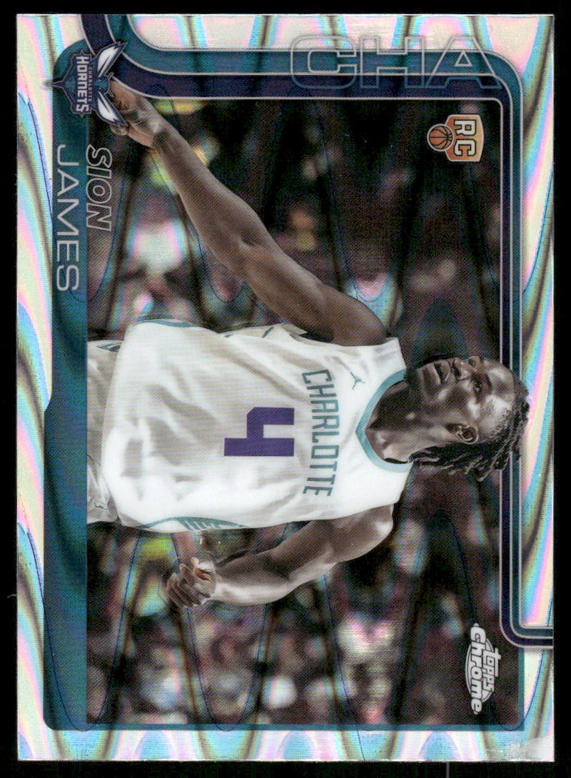 2025-26 Topps Chrome #283 Sion James RayWave Refractor