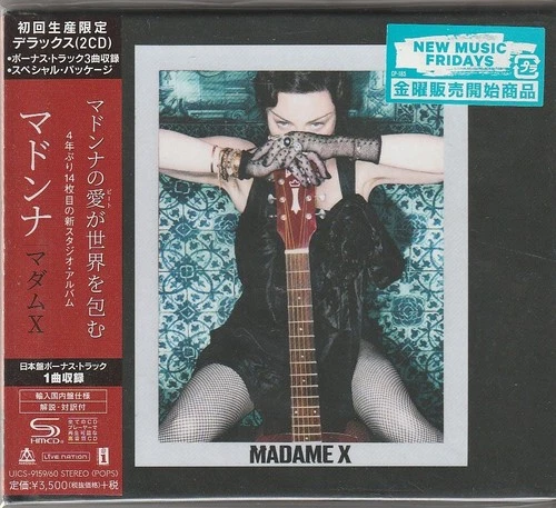 Madonna – Madame X Japan CD w/obi  sealed Deluxe Edition UICS-9159/60