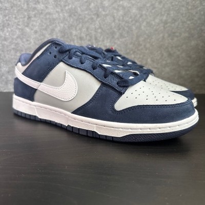 Nike Dunk Low Suede Georgetown obsidian grey Blue Gr Eu 42.5 / 44.5 Blau Herren