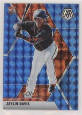 2020 Panini Chronicles Mosaic Blue Prizm 28/99 Jaylin Davis #38 00gy