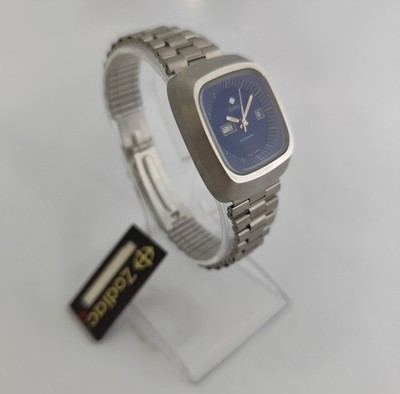 Zodiac Automatic Vintage 70's Day/Date Blue Dial, Ref. 352 968 2113 Ladies