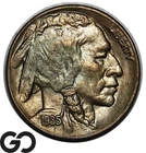 1935-D Buffalo Nickel, Choice AU++