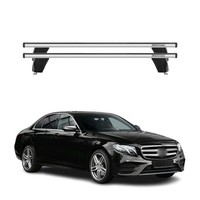 Menabo DachträGer FüR Mercedes E Klasse W213 Limo 2016-2023 75Kg Alu Silber 2X