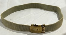 Vintage 1960's Boy Scouts Belt with Solid Brass Buckle