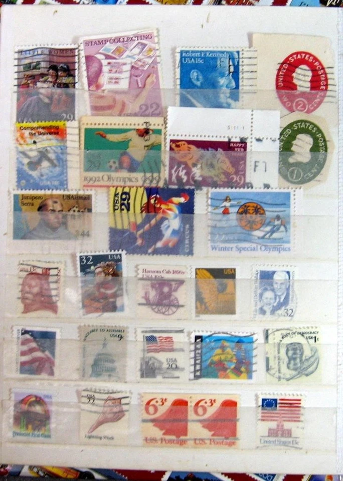 World Stamp Collection United States Asia Canada Greece Ireland Scandinavia EX. - Image 3 of 4