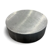 4.500 (4-1/2 inch) x 1.25 inches, D2 Tool Steel Round Rod, DCF, Oversized