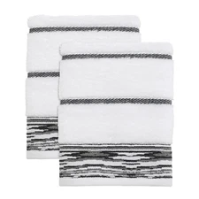 Nicole Miller - Hand Towels, Soft & Absorbent Cotton, Dorm Room Essentials, S...