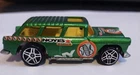 1969 Hot Wheels Chevy Nomad Mattel Green