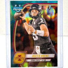 2024 Bowman U Chrome Rocco Becht #155 1st Bowman Teal Lava Refractor