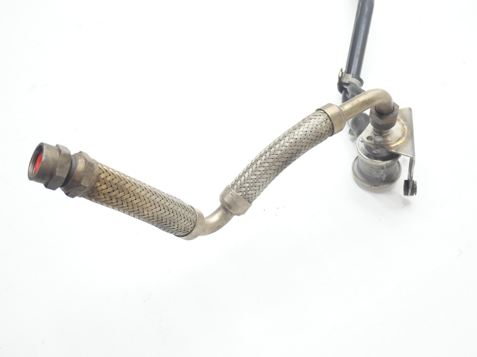 2001 Ferrari 360 Spider Secondary Air Valve EGR Tube Line Pipe Assembly Pair OEM