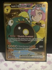 Pokémon TCG Iono's Bellibolt ex 188/159 Journey Together Gold Hyper Rare Card NM