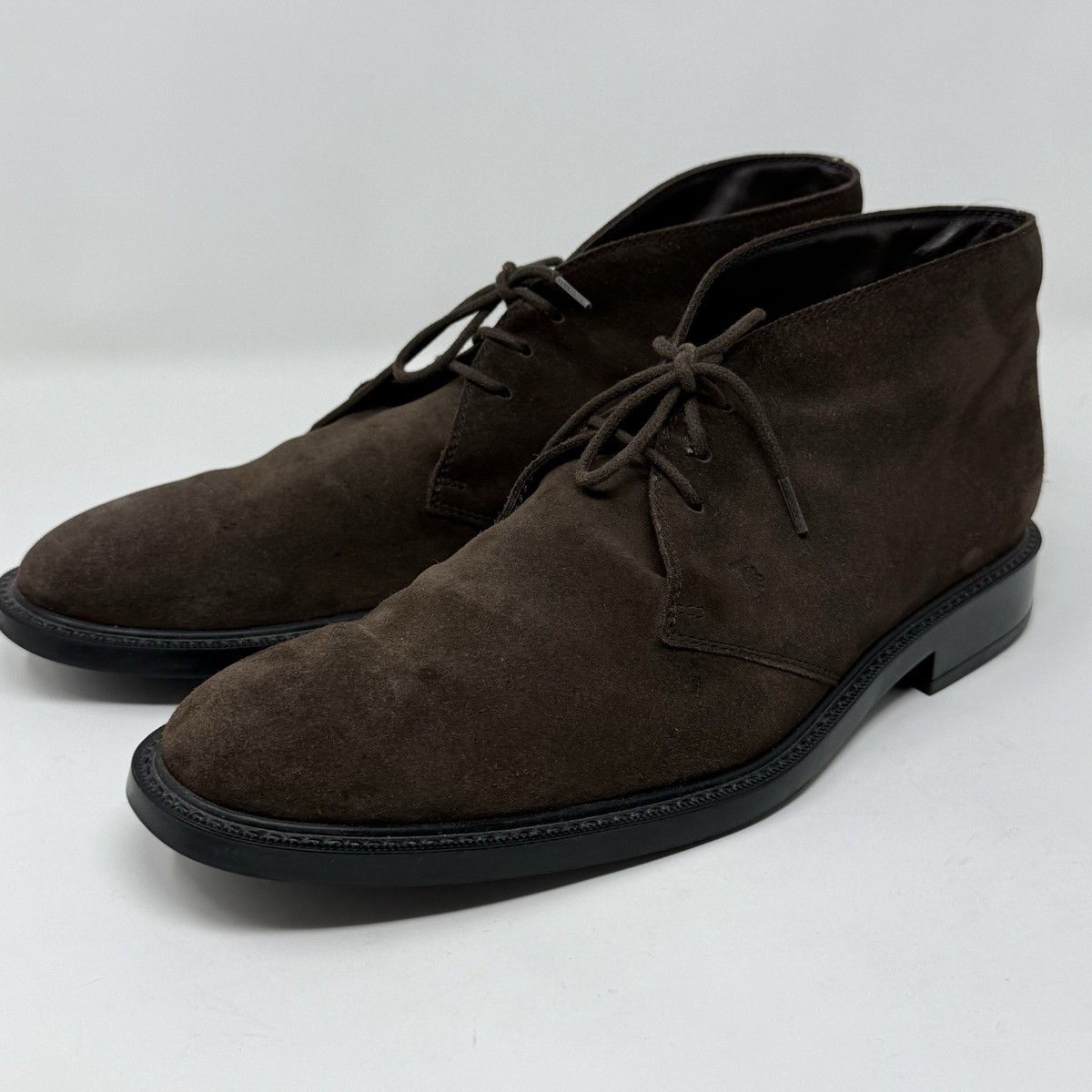 Tod’s Polacco Suede Lace-Up Ankle Boots Tod main image 4