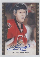 2015-16 Upper Deck 2014-15 Masterpieces Update Auto Kyle Turris #24 Auto 2u9