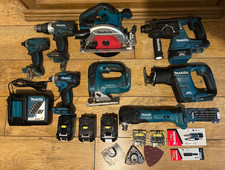Makita Cordless Tool Bundle – SDS, Circular Saw, Jigsaw, Recip & Impact