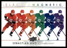 2021-22 Upper Deck Electromagnetic Sebastian Aho Carolina Hurricanes #EM-7