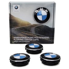 BMW NabenabdeckungNabendeckel Feststehend SpinningCaps 68 mm - NEU!