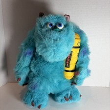 Disney Pixar Monsters Inc. 14" Glowing Bedtime Sully Plush Hasbro 2001