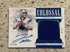 2019 Panini National Treasures Colossal Materials Josh Allen On Card Auto 31/49