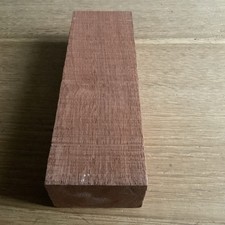 Mahogany Hardwood Timber Offcut - 22.8 x 7.5 x 5.3cm - Wood DIY Crafts 627h