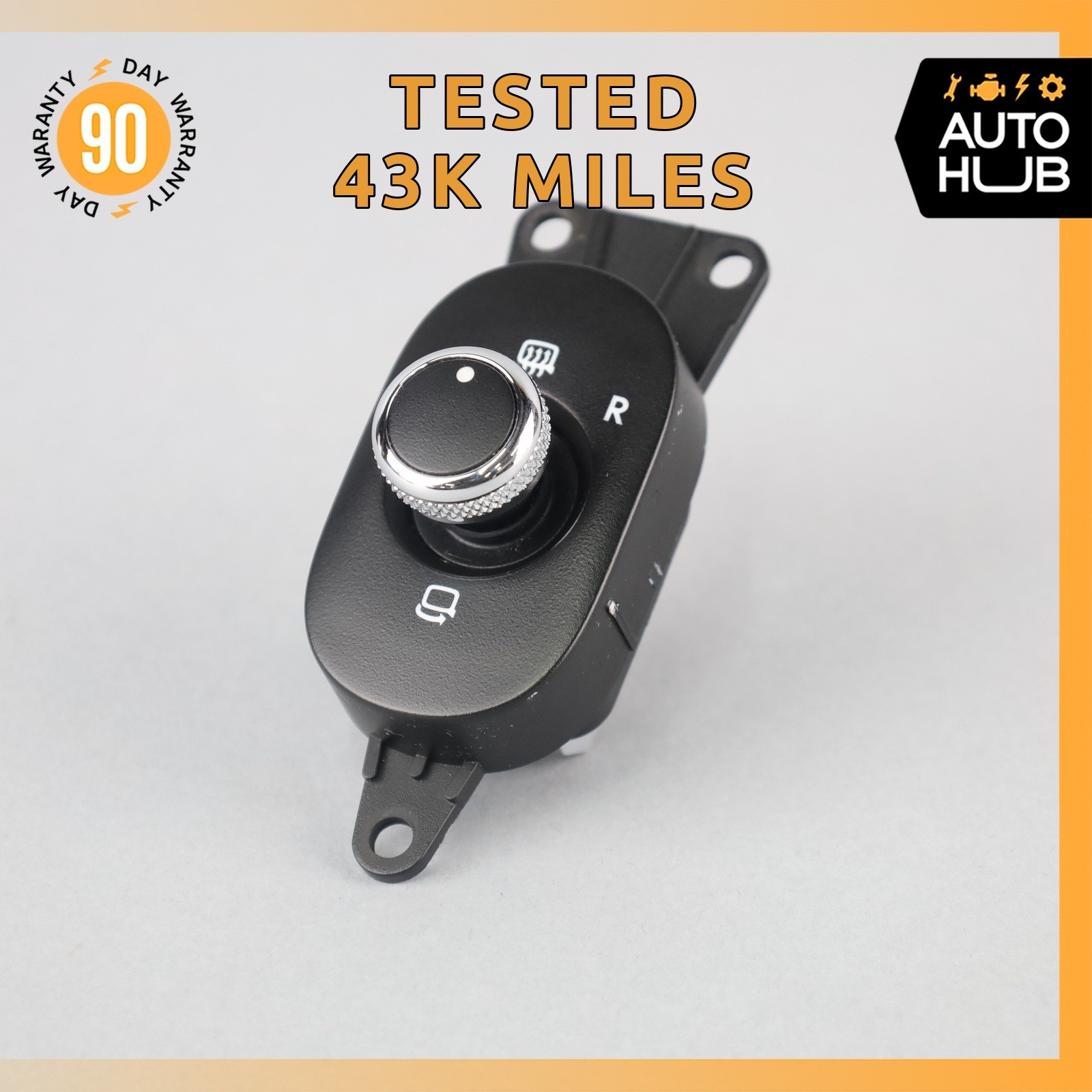 03-13 Bentley Continental GTC Flying Spur GTC Door Mirror Control Switch OEM 43k