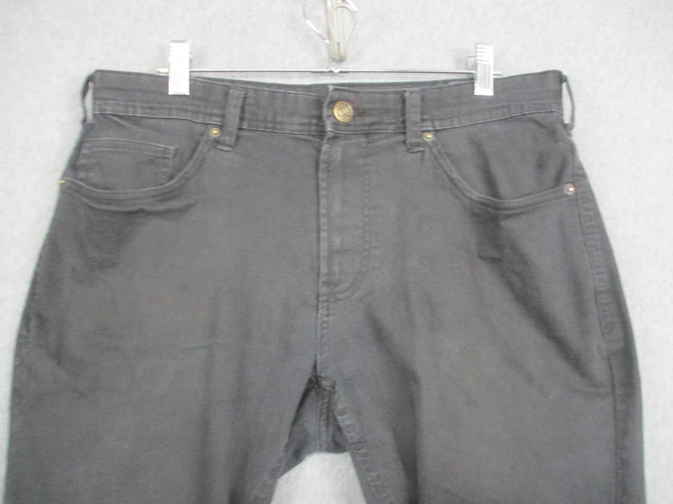 Buffalo David Bitton Max-x Jeans Mens 34x32 Black Stretch Slim Fit Pants Denim - Image 2 of 4