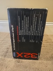 Sega 32X Unit System Console In Box CIB No Cords 