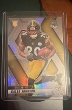 2025 Panini Mosaic - Rookies Kaleb Johnson #315 Silver Prizm (RC)