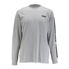 DEWALT Men's Guaranteed Tough Long Sleeve T-Shirt Heather Grey - DXWW50017-HEA,