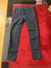 Blaue Herren Chinohose Gr.29 Smog