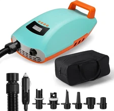 Swonder Seawolf 30% Faster 20 PSI SUP Electric Pump, Dual Cylinder - 3 Colors